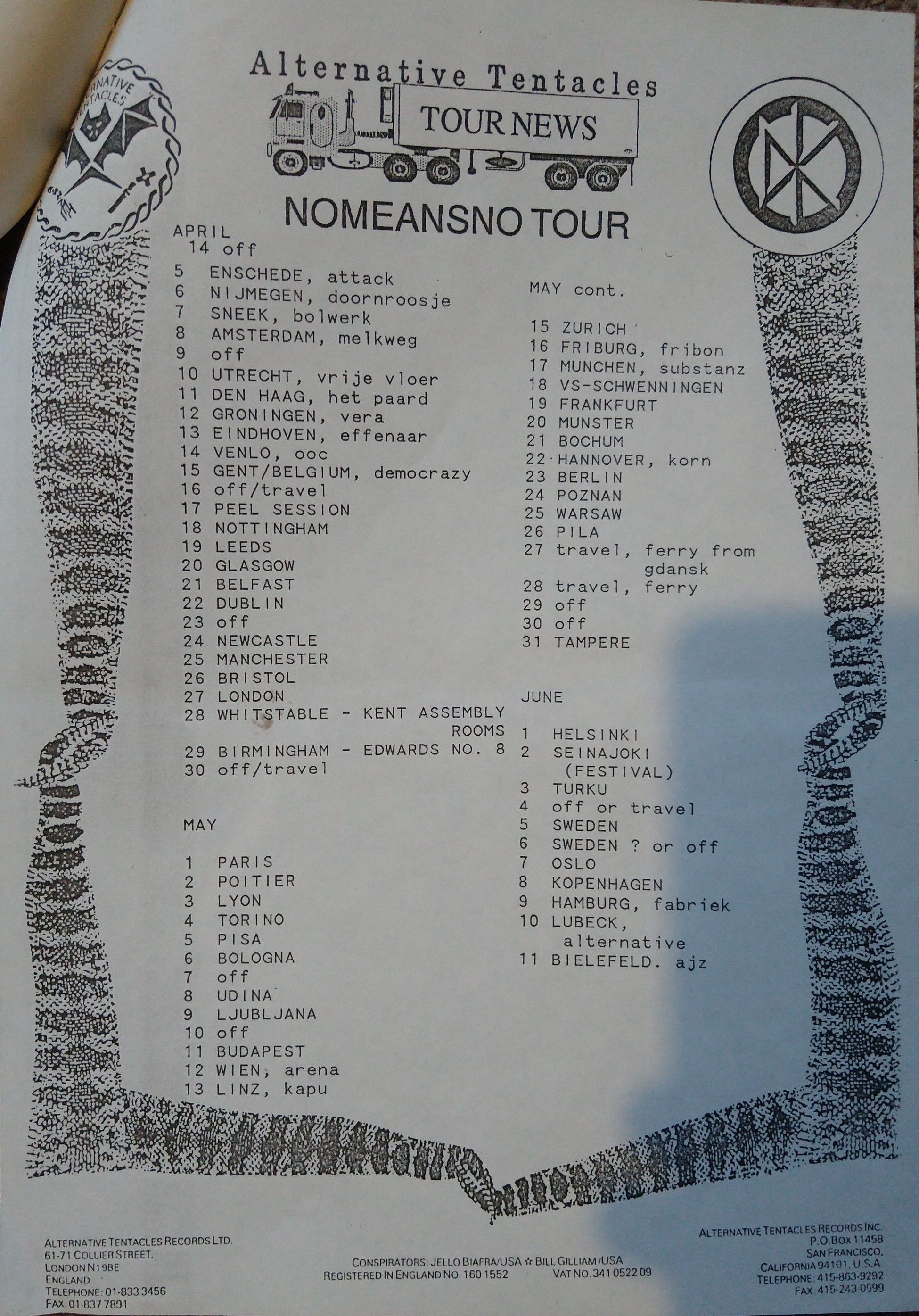 Wrong Tour
